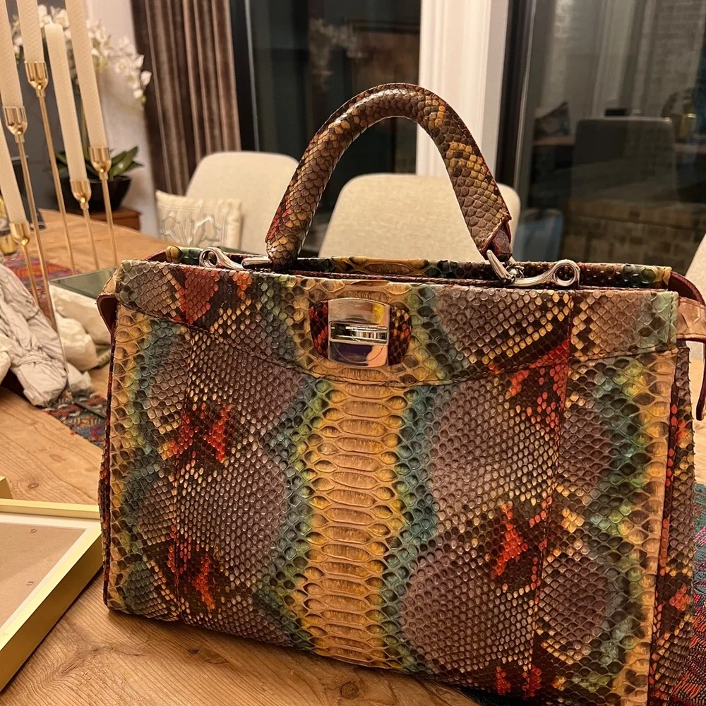 Python Italian ghibli tote bag. - Picture 4 of 11